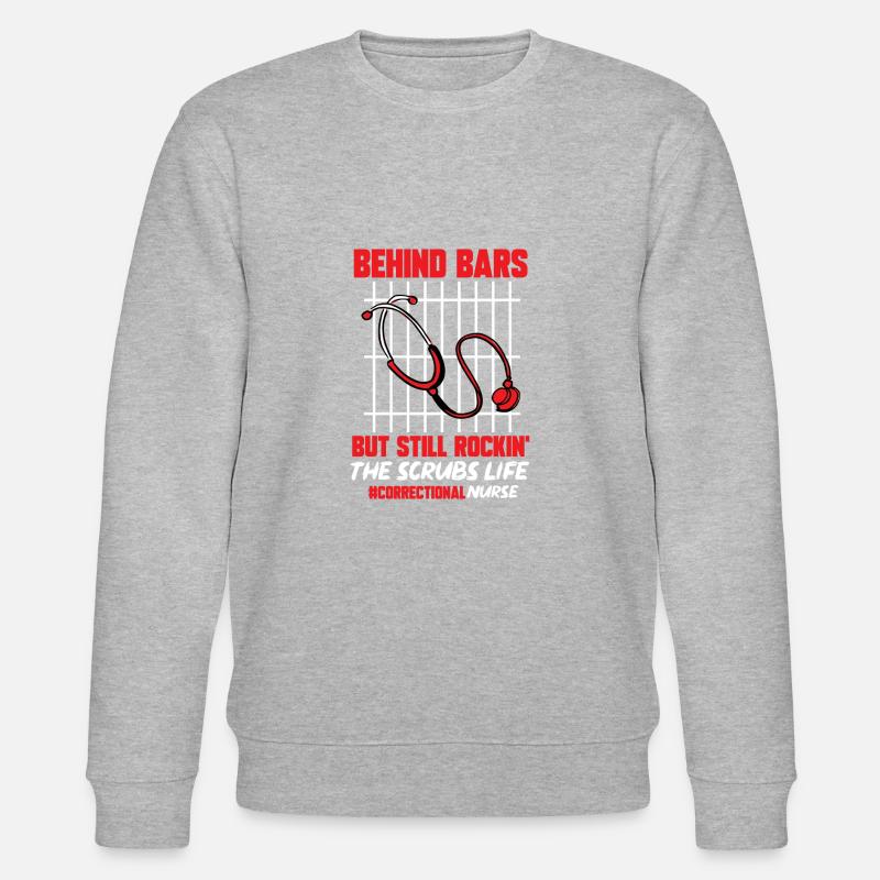 Pénitencier d’infirmières - Sweat bio CHANGER Stanley/Stella Unisexe - gris chiné
