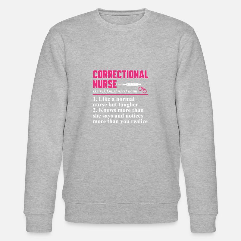Pénitencier d’infirmières - Sweat bio CHANGER Stanley/Stella Unisexe - gris chiné