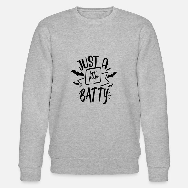Juste un peu de Batty - Sweat bio CHANGER Stanley/Stella Unisexe - gris chiné