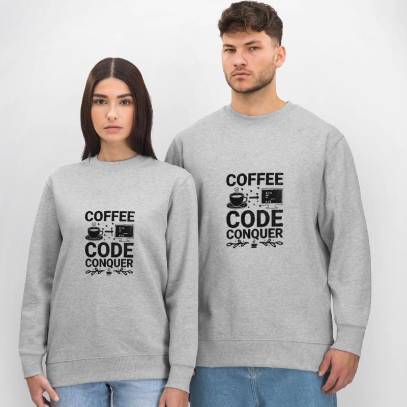 Café Codage Programmeur Codeur Développeur Nerd Coff Sweat bio CHANGER Stanley/Stella Unisexe