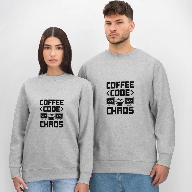 Café Codage Programmeur Codeur Développeur Nerd Coff Sweat bio CHANGER Stanley/Stella Unisexe