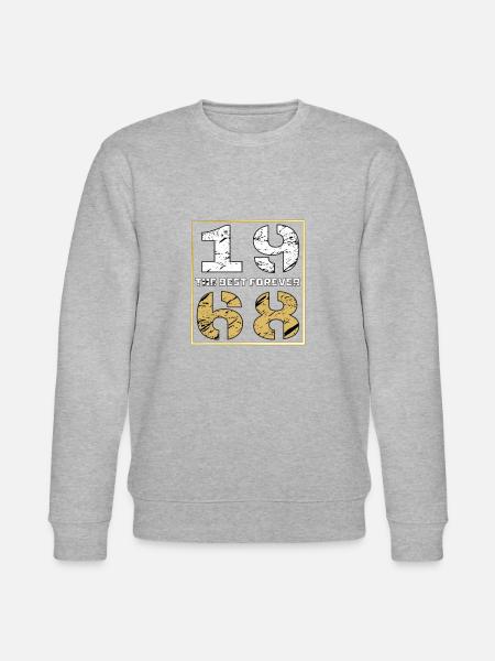 THE BEST FOREVER 1968 - Stanley/Stella CHANGER Unisex Organic Sweatshirt - heather grey