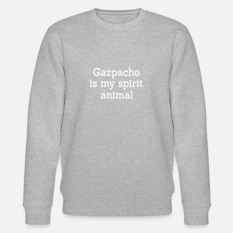 Gazpacho Humor - Stanley/Stella Unisex Bio-Sweatshirt CHANGER  - Grau meliert