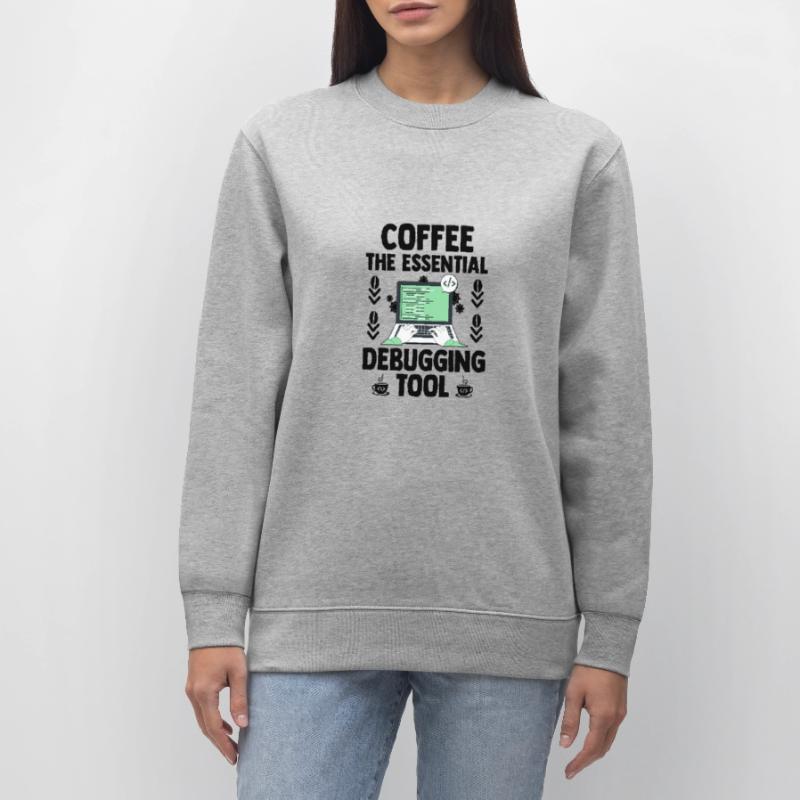 Kaffee Programmierer Programmierer Programmierer Entwickler Nerd Coff Stanley/Stella Unisex Bio-Sweatshirt CHANGER 