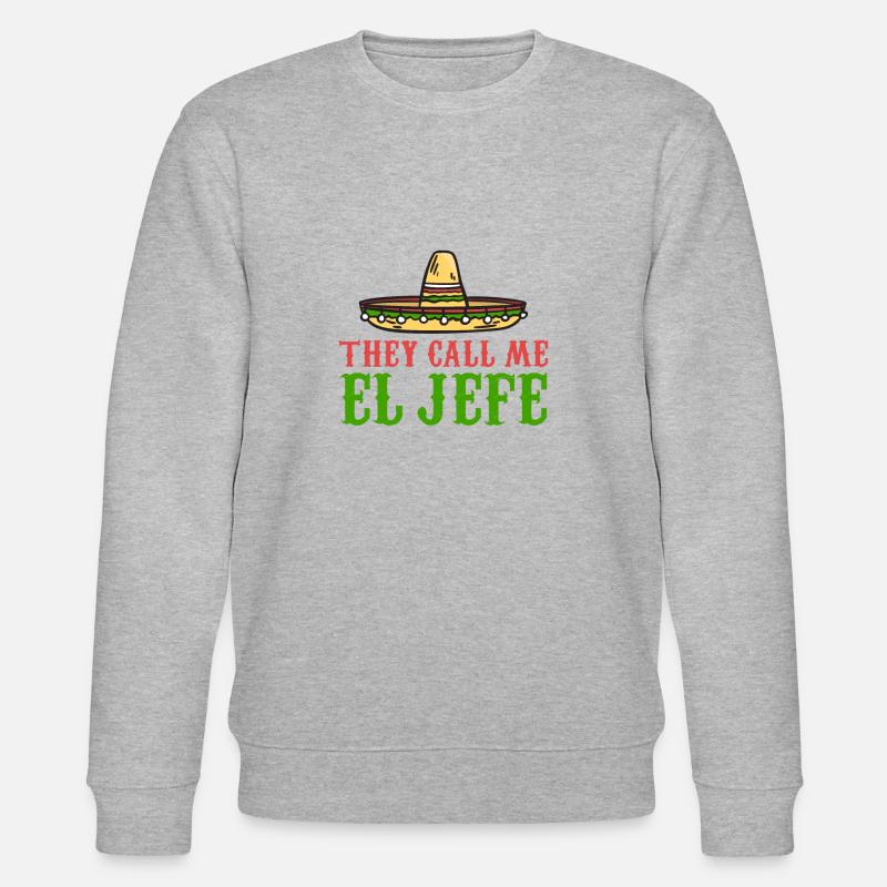 Giftidea Barbe Homme - Sweat bio CHANGER Stanley/Stella Unisexe - gris chiné