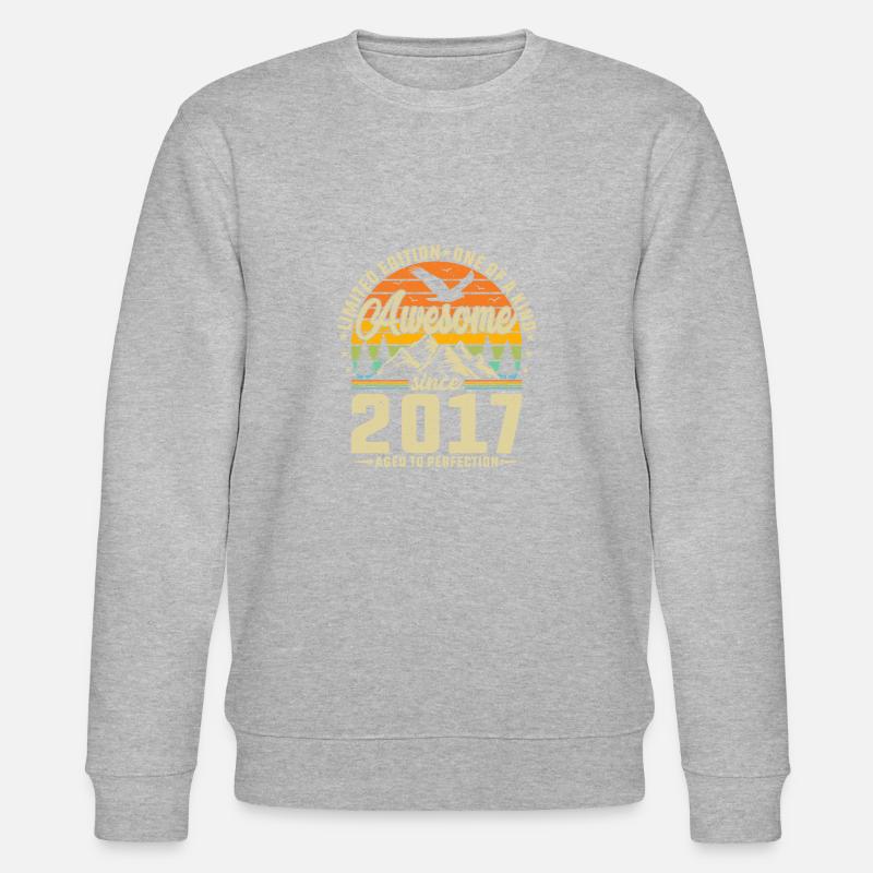 Créations en 2017 - Sweat bio CHANGER Stanley/Stella Unisexe - gris chiné