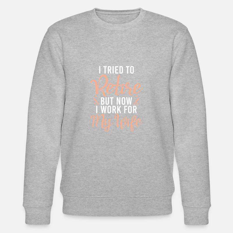 Cadeaux de retraite - Sweat bio CHANGER Stanley/Stella Unisexe - gris chiné