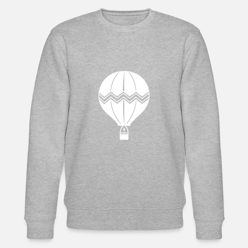 Luftballon - Stanley/Stella Unisex Bio-Sweatshirt CHANGER  - Grau meliert