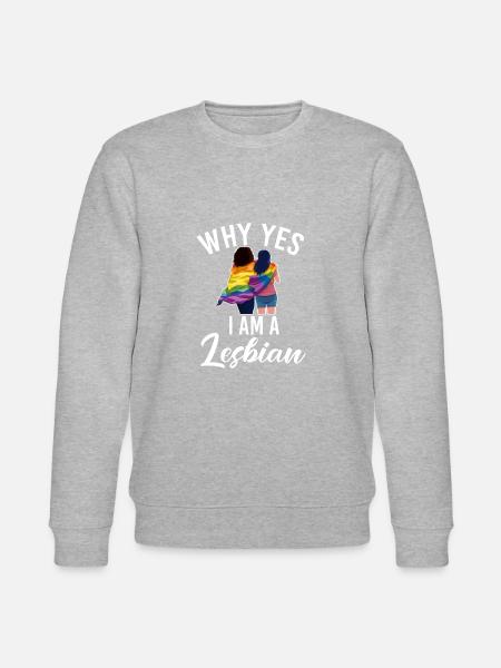 Lesbian Gifts - Stanley/Stella CHANGER Unisex Organic Sweatshirt - heather grey