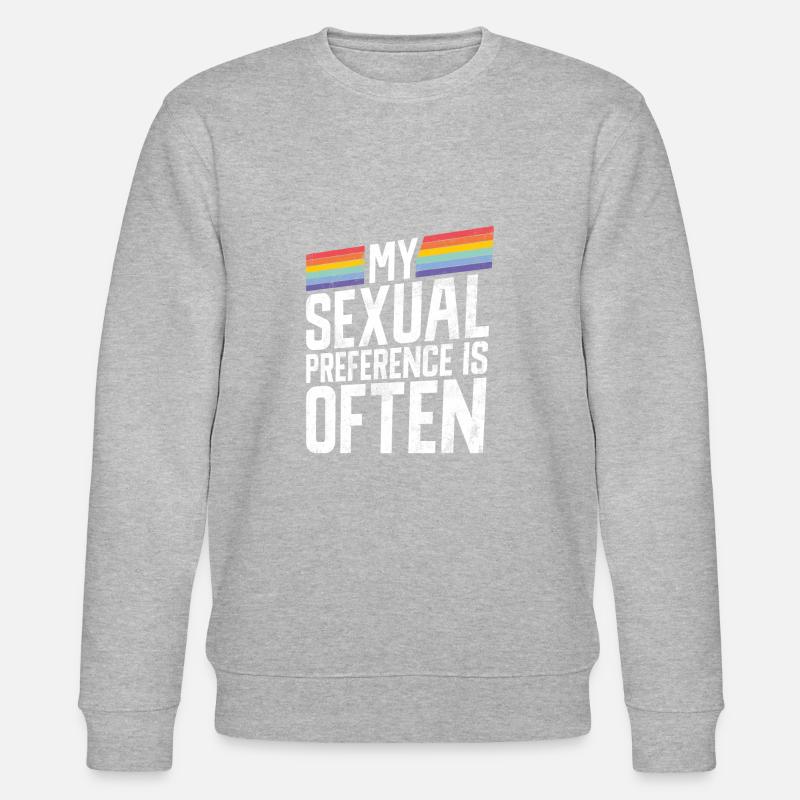 Cadeaux Lesbiens - Sweat bio CHANGER Stanley/Stella Unisexe - gris chiné