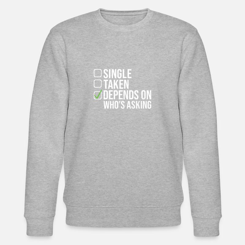 Single Gift - Stanley/Stella CHANGER Unisex Organic Sweatshirt - heather grey