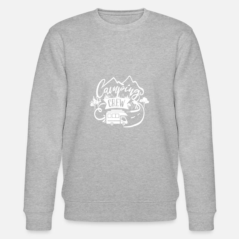 Camping-Crew - Stanley/Stella Unisex Bio-Sweatshirt CHANGER  - Grau meliert
