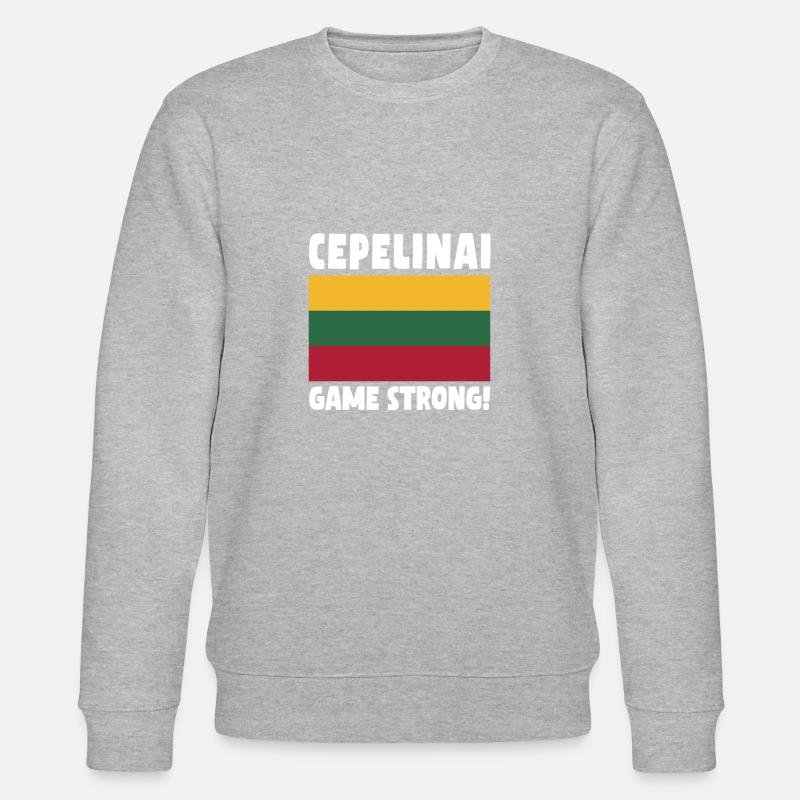 Jeu Cepelinai Strong - Sweat bio CHANGER Stanley/Stella Unisexe - gris chiné