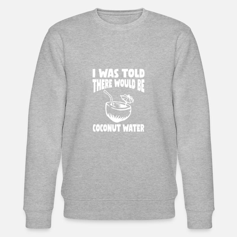 Idée cadeau d’eau de - Sweat bio CHANGER Stanley/Stella Unisexe - gris chiné
