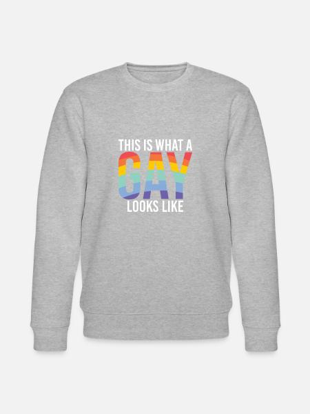 Cadeaux gays - Sweat bio CHANGER Stanley/Stella Unisexe - gris chiné
