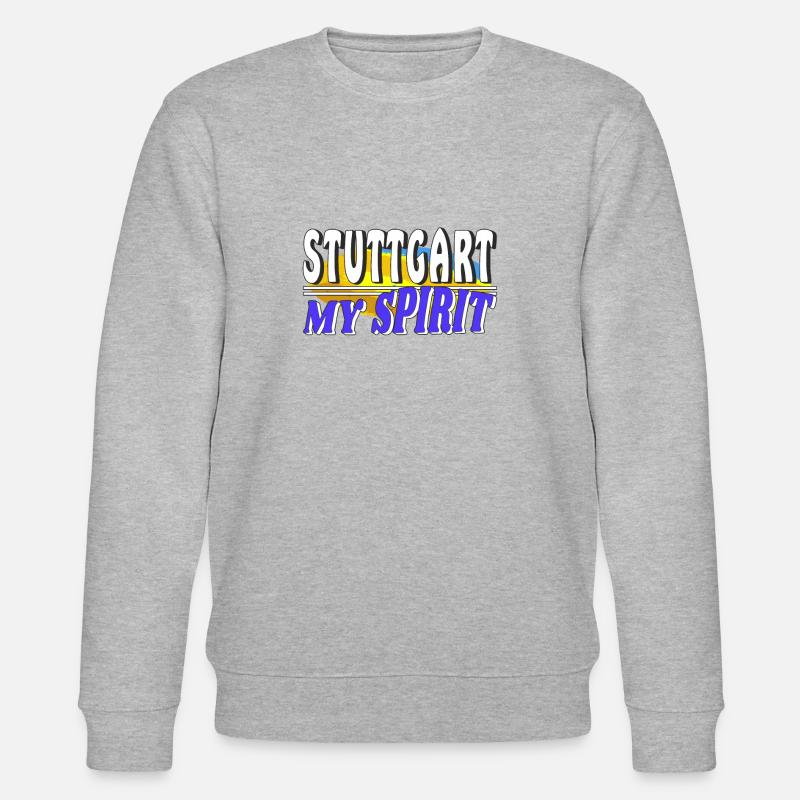 STUTTGART MY SPIRIT - Stanley/Stella Unisex Bio-Sweatshirt CHANGER  - Grau meliert