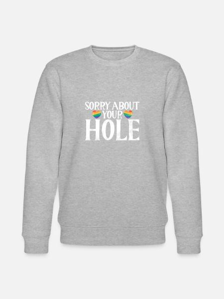 Gay Gifts - Stanley/Stella CHANGER Unisex Organic Sweatshirt - heather grey
