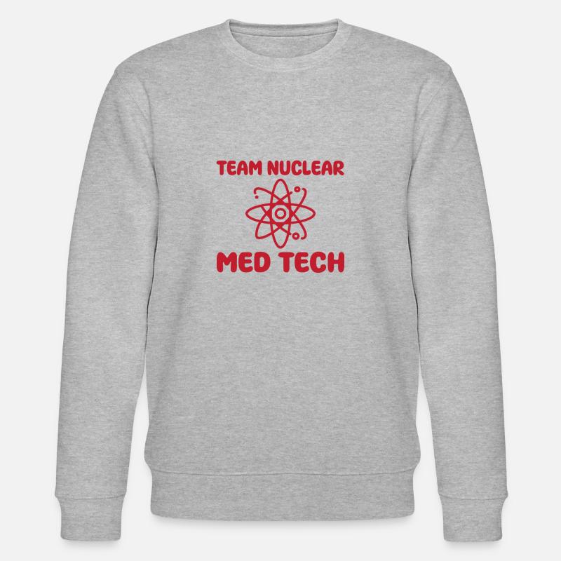 Équipe Technologue en médecine nucléaire - Sweat bio CHANGER Stanley/Stella Unisexe - gris chiné