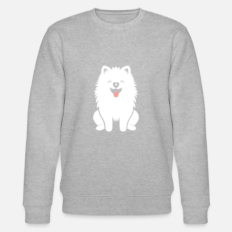 Samoyed - Stanley/Stella CHANGER Unisex Organic Sweatshirt - heather grey