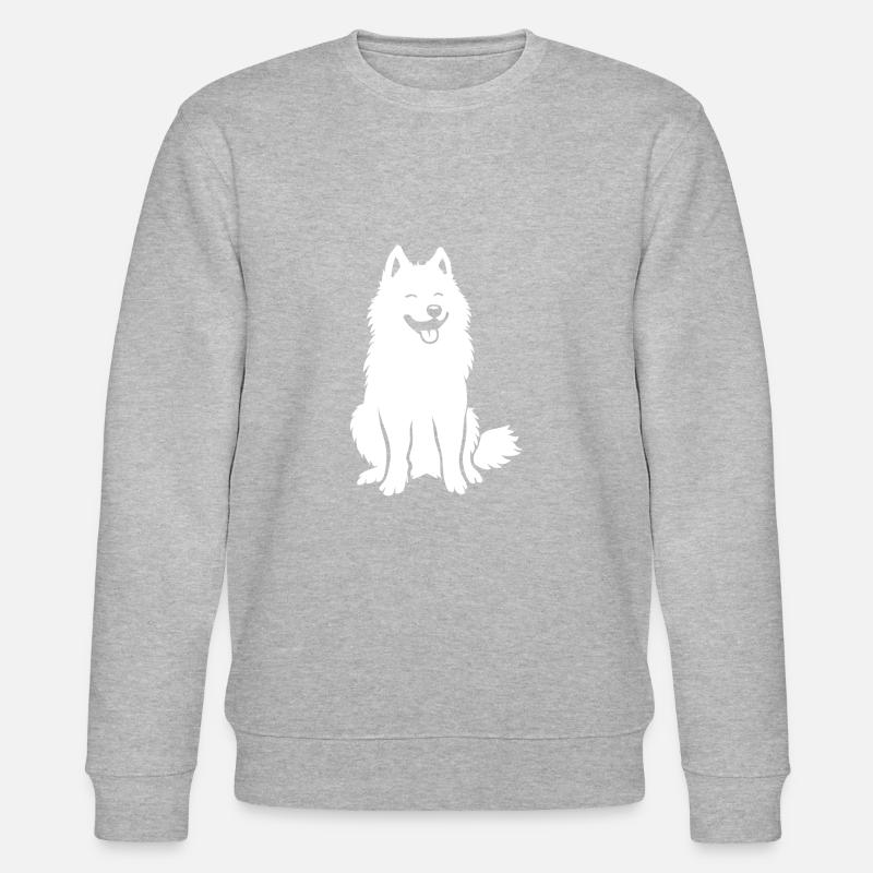 Samoyed - Stanley/Stella CHANGER Unisex Organic Sweatshirt - heather grey