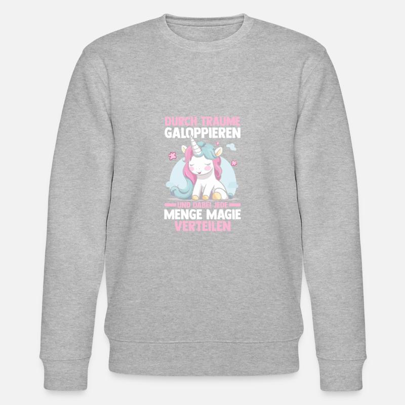 Licorne - Sweat bio CHANGER Stanley/Stella Unisexe - gris chiné