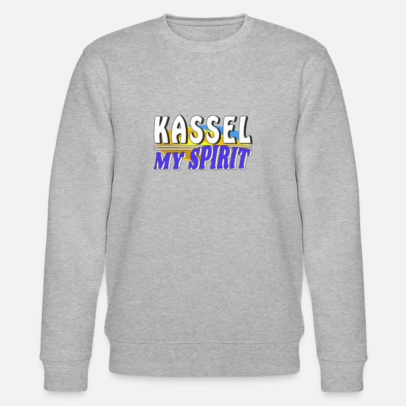KASSEL MY SPIRIT - Stanley/Stella Unisex Bio-Sweatshirt CHANGER  - Grau meliert