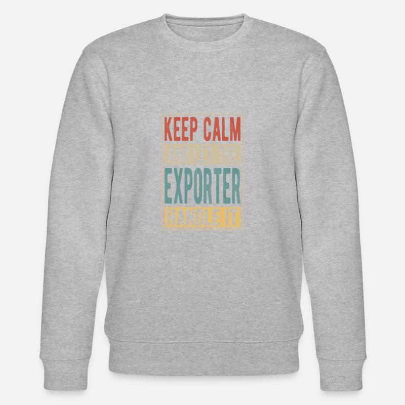 Exporteur Retro Geschenk - Stanley/Stella Unisex Bio-Sweatshirt CHANGER  - undefined