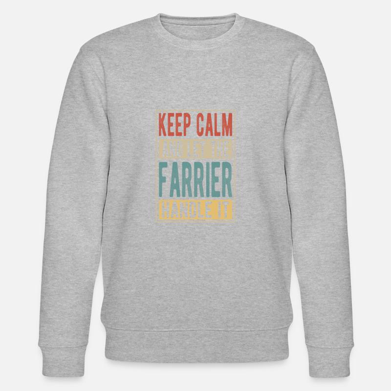Cadeau rétro de maréchal-ferrant - Sweat bio CHANGER Stanley/Stella Unisexe - undefined