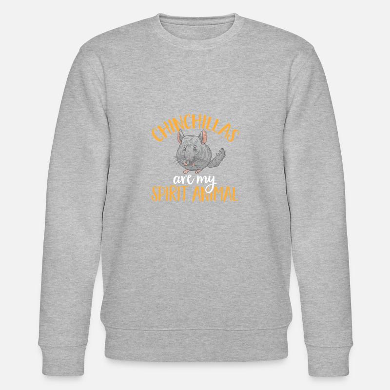 Chinchilla - Stanley/Stella Unisex Bio-Sweatshirt CHANGER  - Grau meliert
