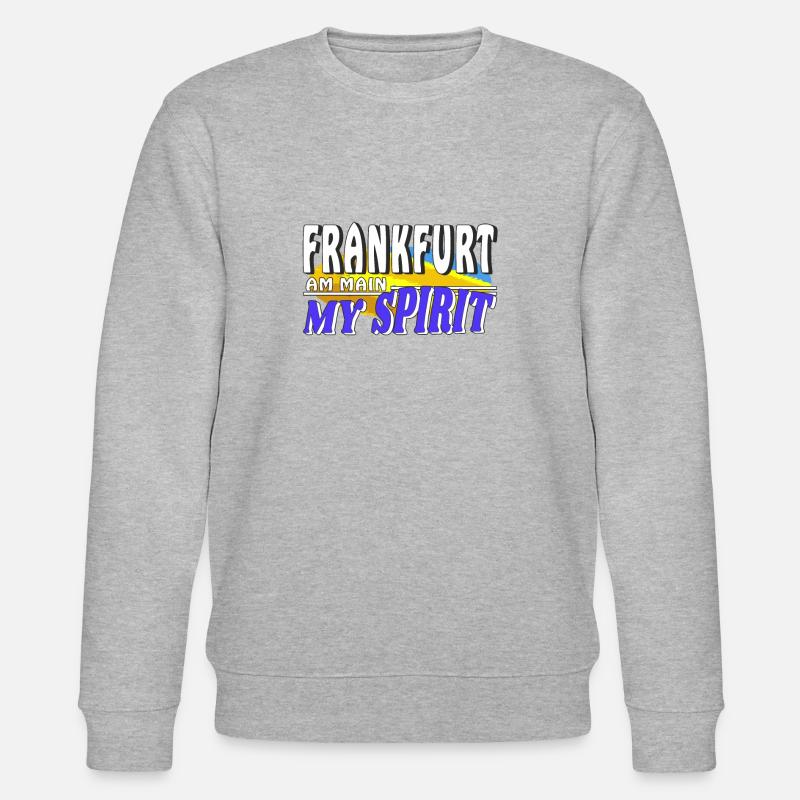 FRANCFORT-SUR-LE-MAIN MON - Sweat bio CHANGER Stanley/Stella Unisexe - gris chiné