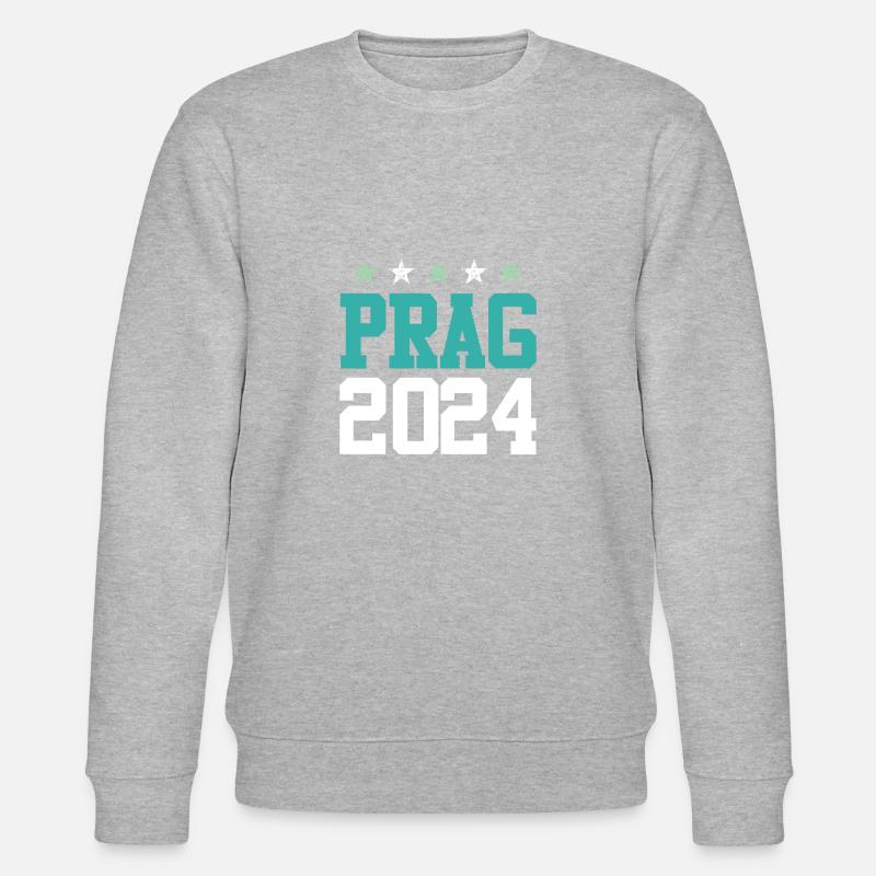 Visites guidées Prague 2024 - Sweat bio CHANGER Stanley/Stella Unisexe - gris chiné