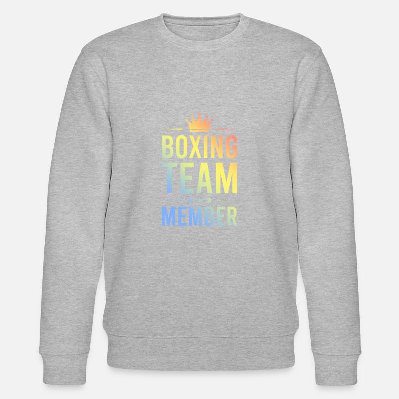 Boxing Team Bunt - Stanley/Stella Unisex Bio-Sweatshirt CHANGER  - Grau meliert