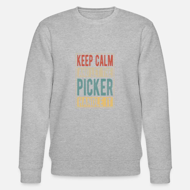 Picker Retro Gift - Stanley/Stella CHANGER Unisex Organic Sweatshirt - undefined