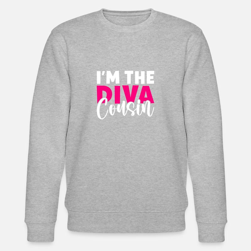 Cadeaux Cousin - Sweat bio CHANGER Stanley/Stella Unisexe - gris chiné