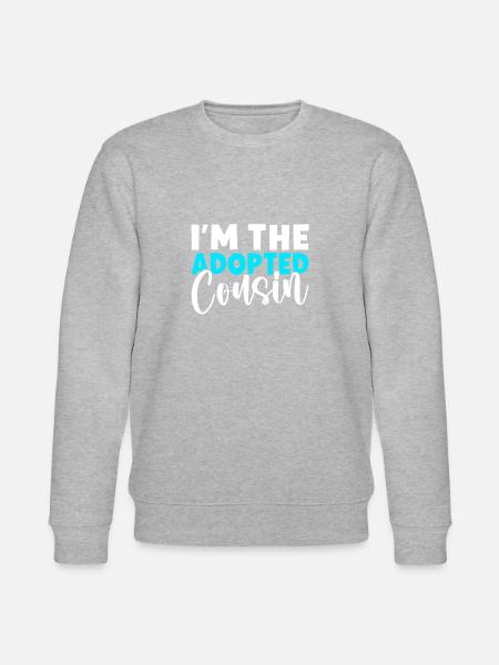 Cousin Gifts - Stanley/Stella CHANGER Unisex Organic Sweatshirt - heather grey