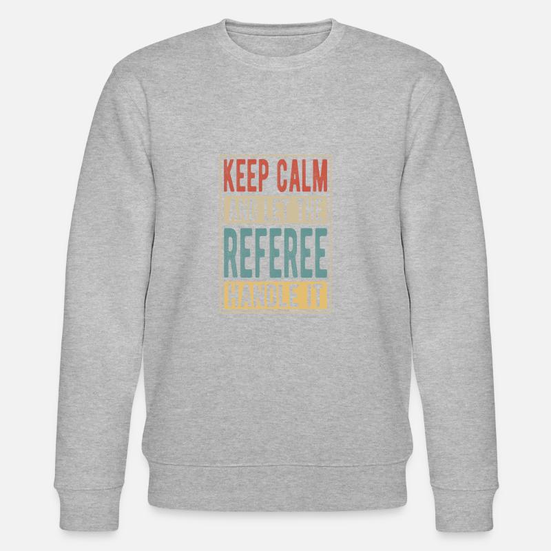 Referee Retro Gift - Stanley/Stella CHANGER Unisex Organic Sweatshirt - undefined