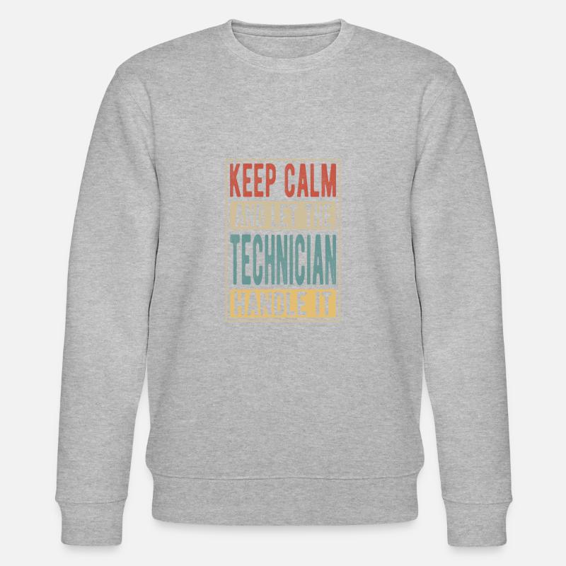 Technician Retro Gift - Stanley/Stella CHANGER Unisex Organic Sweatshirt - undefined