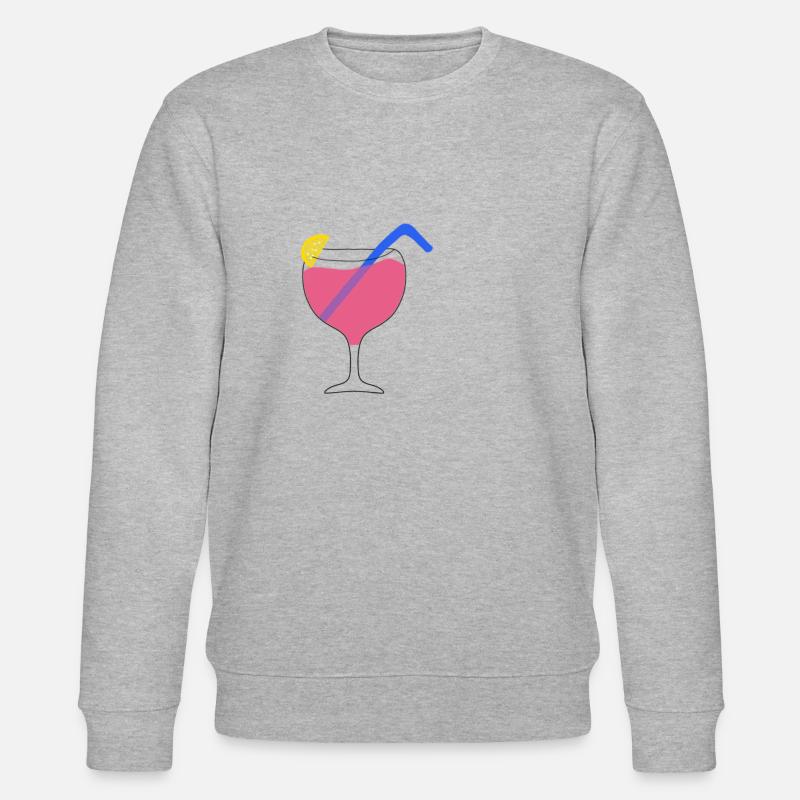 cocktail - Stanley/Stella Unisex Bio-Sweatshirt CHANGER  - Grau meliert