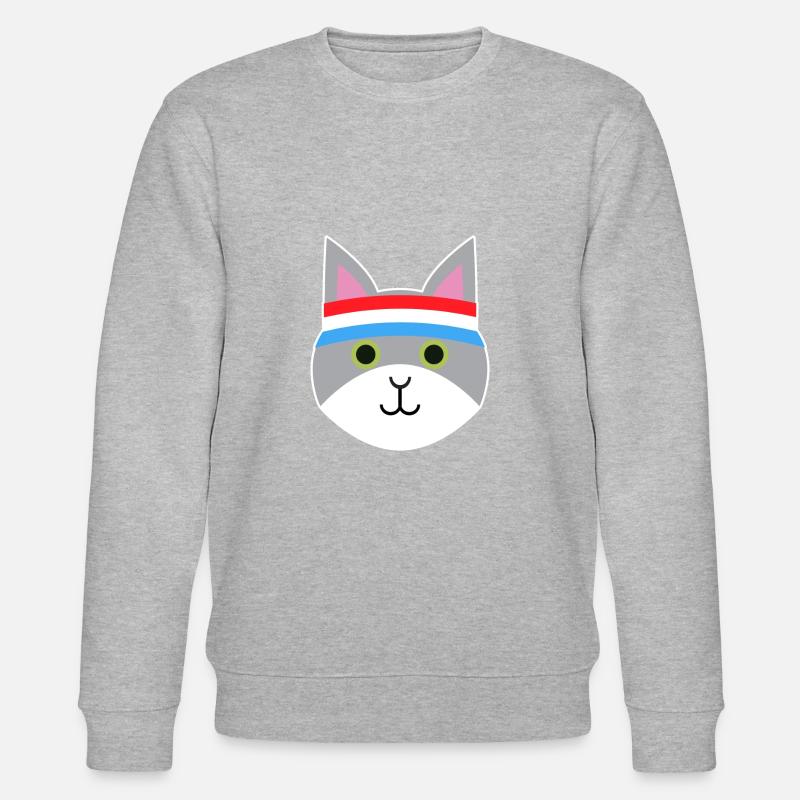 Jogging chat - Sweat bio CHANGER Stanley/Stella Unisexe - gris chiné