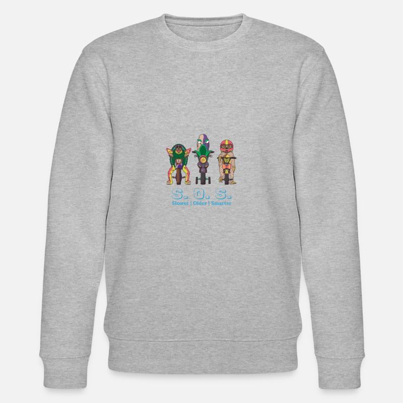SOS - Sweat bio CHANGER Stanley/Stella Unisexe - gris chiné
