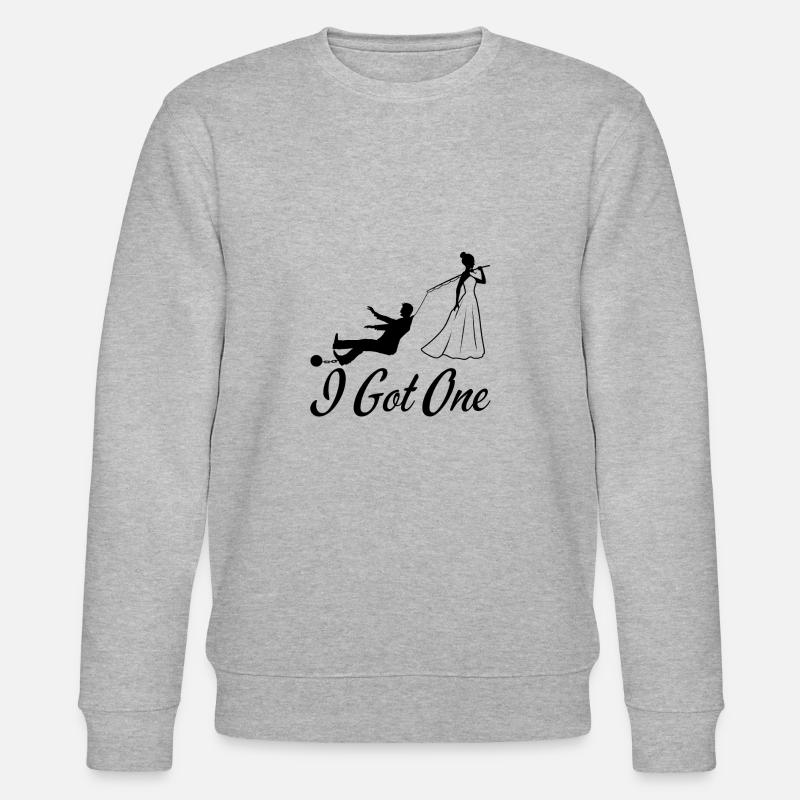 I Got One Braut - Stanley/Stella Unisex Bio-Sweatshirt CHANGER  - Grau meliert