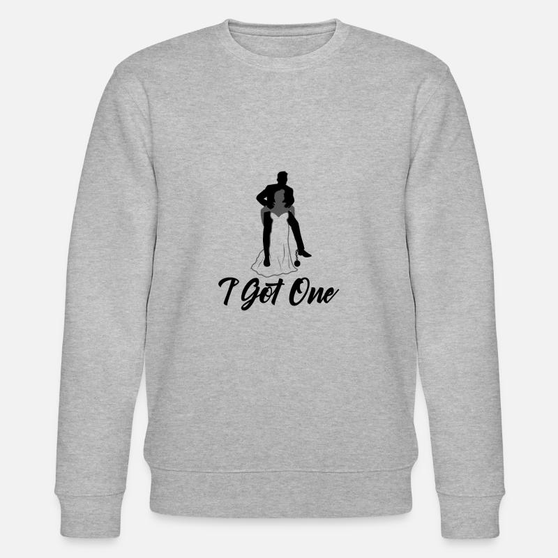 I Got One Braut - Stanley/Stella Unisex Bio-Sweatshirt CHANGER  - Grau meliert