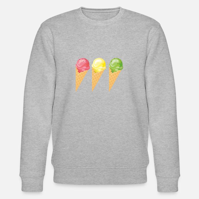 Eis ... - Stanley/Stella Unisex Bio-Sweatshirt CHANGER  - Grau meliert