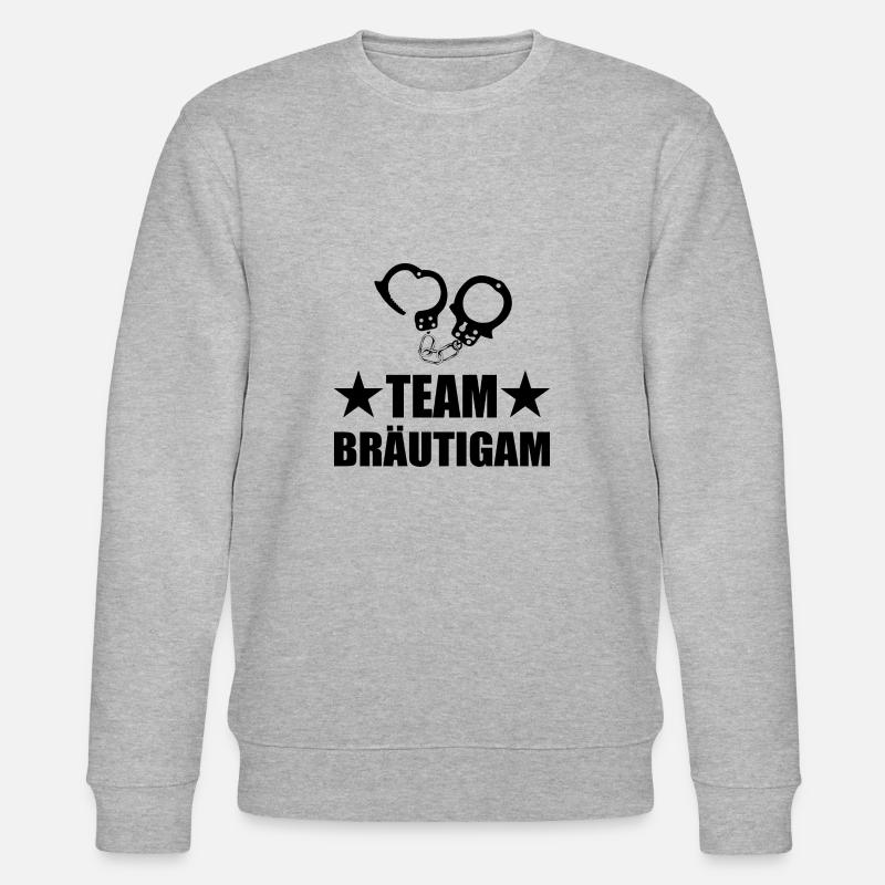 Junggesellenabschied - Stanley/Stella Unisex Bio-Sweatshirt CHANGER  - Grau meliert