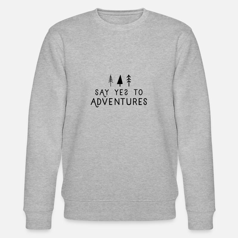 Dites oui Adventures - Sweat bio CHANGER Stanley/Stella Unisexe - gris chiné