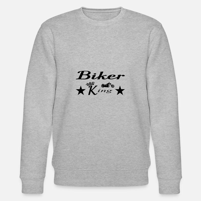 Motorrad - Stanley/Stella Unisex Bio-Sweatshirt CHANGER  - Grau meliert