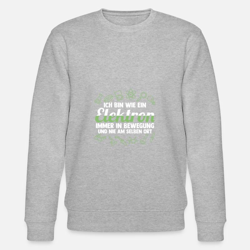 Chimiste Sciences Physique Chimie - Sweat bio CHANGER Stanley/Stella Unisexe - gris chiné