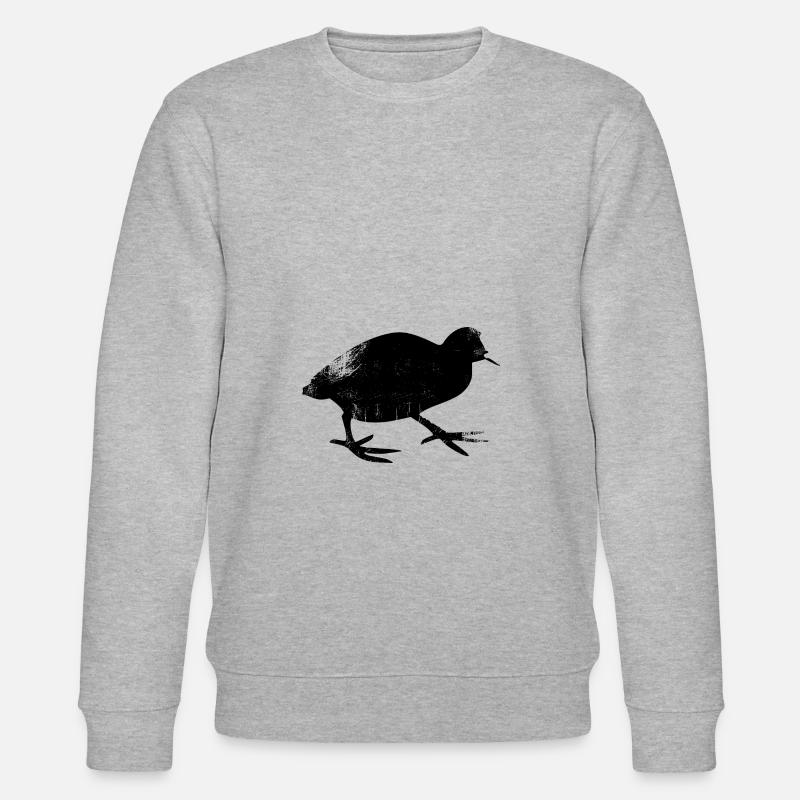 Caille de l’étang - Sweat bio CHANGER Stanley/Stella Unisexe - gris chiné