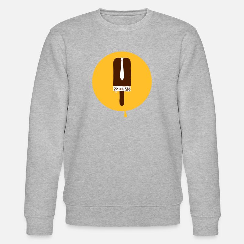 Eis am Stil - Stanley/Stella Unisex Bio-Sweatshirt CHANGER  - Grau meliert