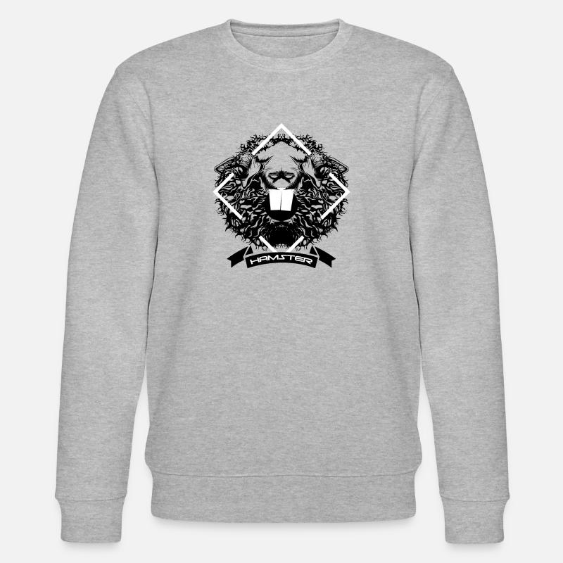 Monstres de Hamster - Sweat bio CHANGER Stanley/Stella Unisexe - gris chiné